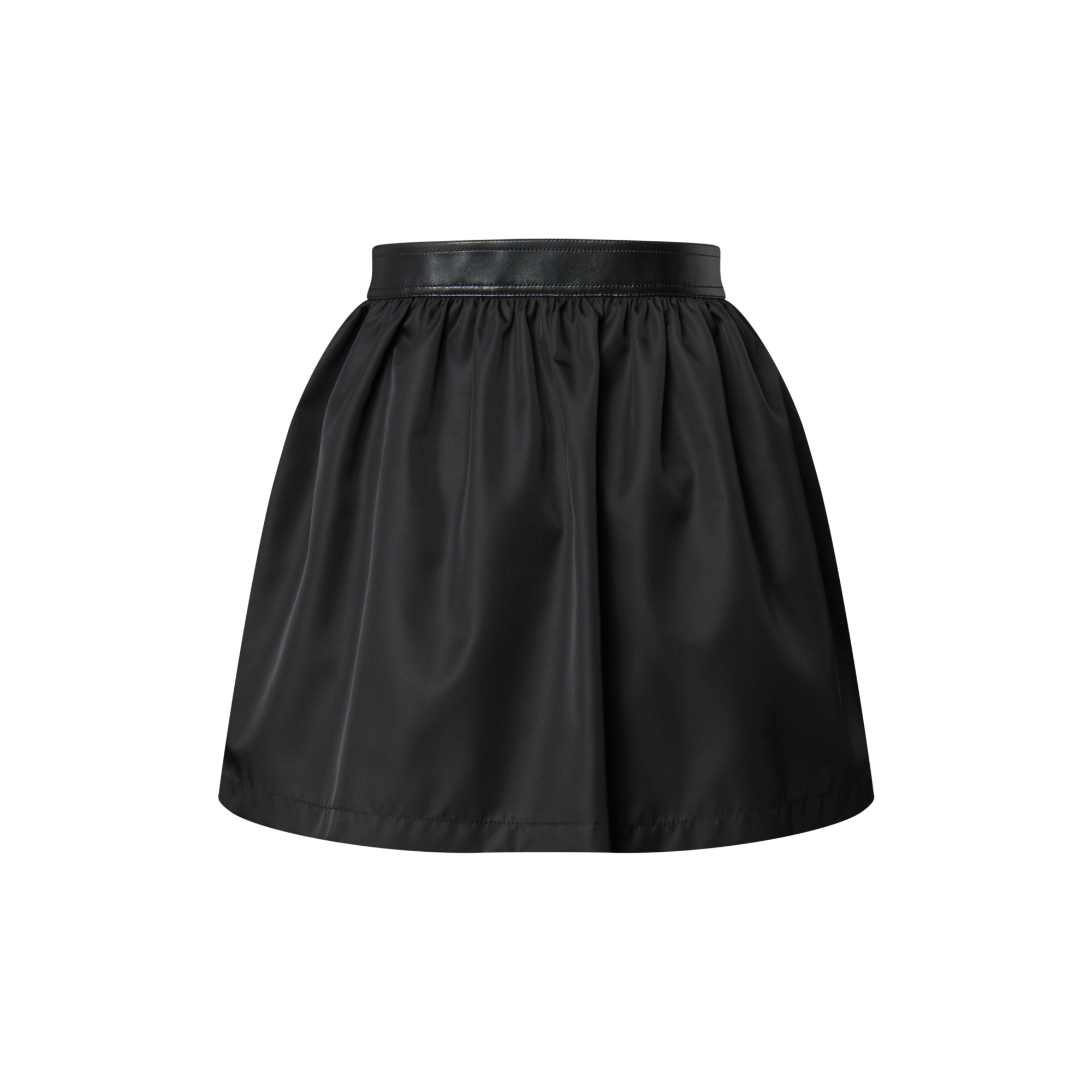 Leather Insert Mini Skirt - Women - Ready-to-Wear | LOUIS VUITTON ®